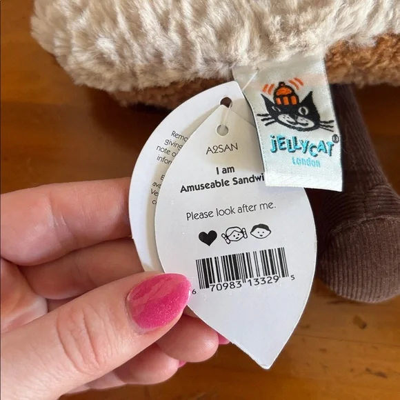 Retired Jellycat Sandwich - Picture 4 of 4